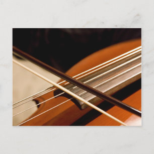 Cello Strings Briefkaart