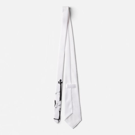 cello-stropdas stropdas (Achterkant)