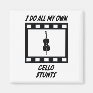Cello Stunts Magneet