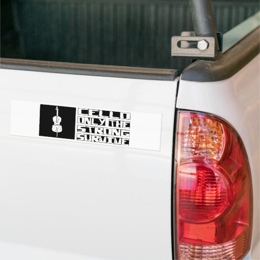 Cello Survive Bumpersticker (Op Truck)