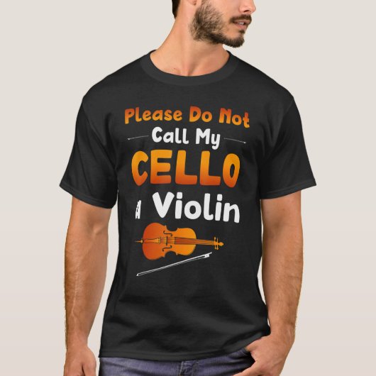 Cello T-shirt (Voorkant)