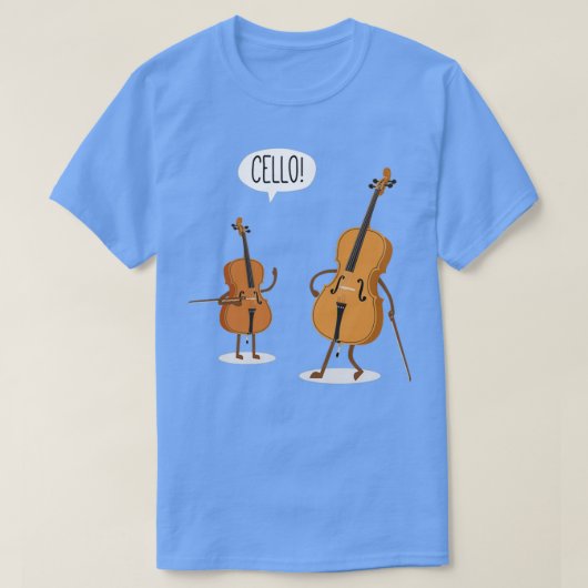 Cello T-shirt (Design voorkant)