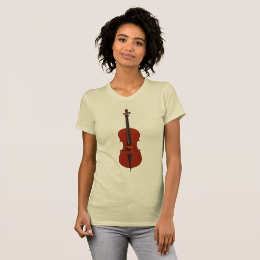 Cello T-shirt (Voorkant volledig)