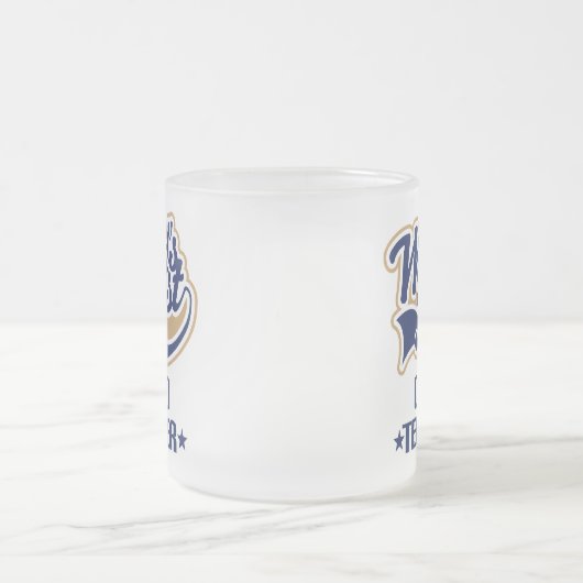 Cello Teacher Gift Matglas Koffiemok (Center)