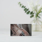 Cello Teacher String instrument muziektutor Visitekaartje (Staand voorkant)