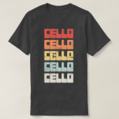  CELLO-tekst T-shirt (Design voorkant)
