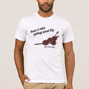 Cello-versie - Muziek is wat klinkt als T-shirt