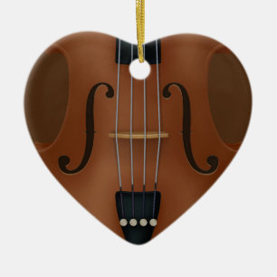 Cello Violin Viola Keramisch Ornament