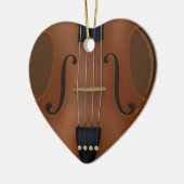 Cello Violin Viola Keramisch Ornament (Links)