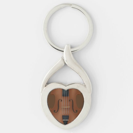 Cello Violin Viola Sleutelhanger (Voorkant)