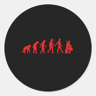Cello voor cellist Chello speler Ronde Sticker