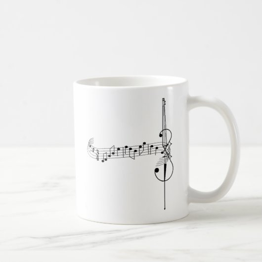 Cello Waltz Koffiemok (Rechts)