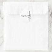 Cello Waltz Ronde Sticker (Tas)