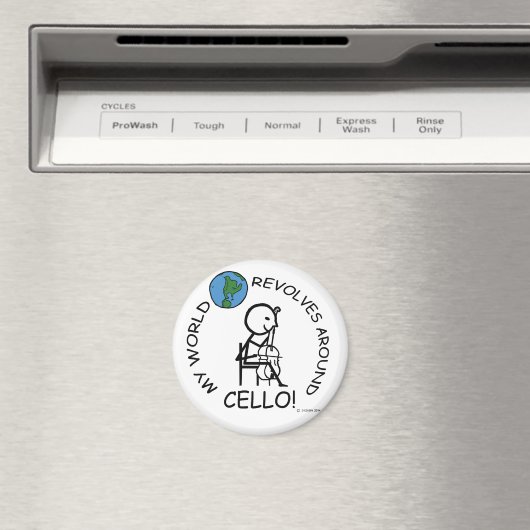 Cello - Wereld rond Magneet (Insitu (Vaatwasser))