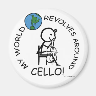 Cello - Wereld rond Magneet