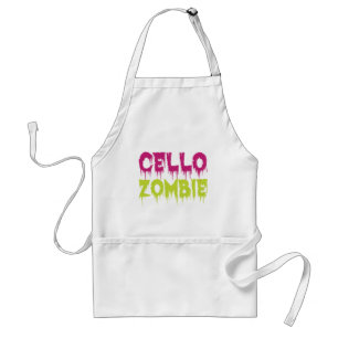 Cello Zombie Standaard Schort