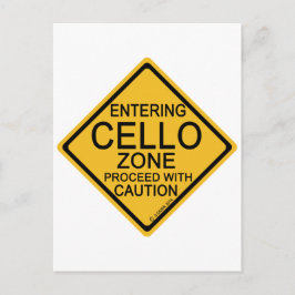 Cello-zone invoeren briefkaart