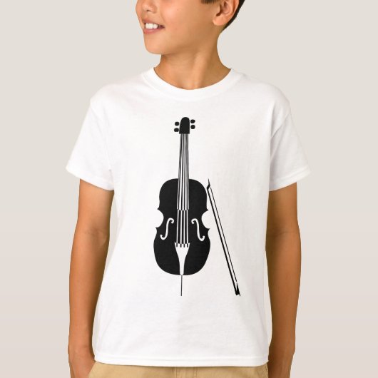 Cello - Zwart T-shirt (Voorkant)