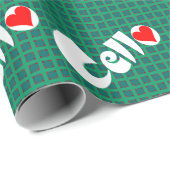 cellohart cadeaupapier (Rol Hoek)