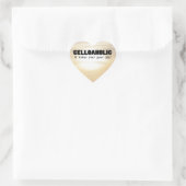 Celloholic Life Heart Sticker (Tas)