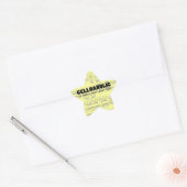 Celloholic Life Star-Sticker Ster Sticker (Envelop)