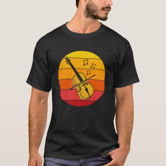 Celloleerkracht Cellist Musicus Zomer Muziekfestiv T-shirt