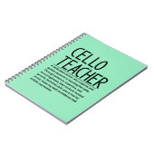 Celloles Notitieboek (Linkerzijde)