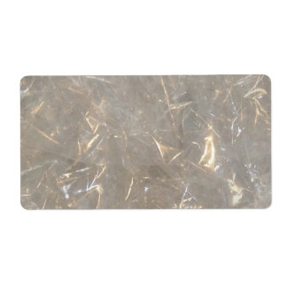 Cellophane afbeelding wissen etiket