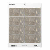 Cellophane afbeelding wissen etiket (Full Sheet)