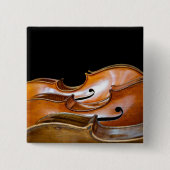 Cello's Vierkante Button 5,1 Cm (Voorkant)