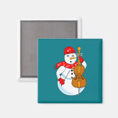 Cellosneeuwman Magneet (Voorkant / Achterkant)