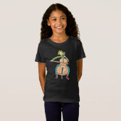 Cellospeelstokman T-shirt (Voorkant volledig)