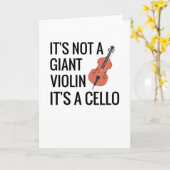 Cellospeler geschenken | celloorkest kaart (Gele Bloem)