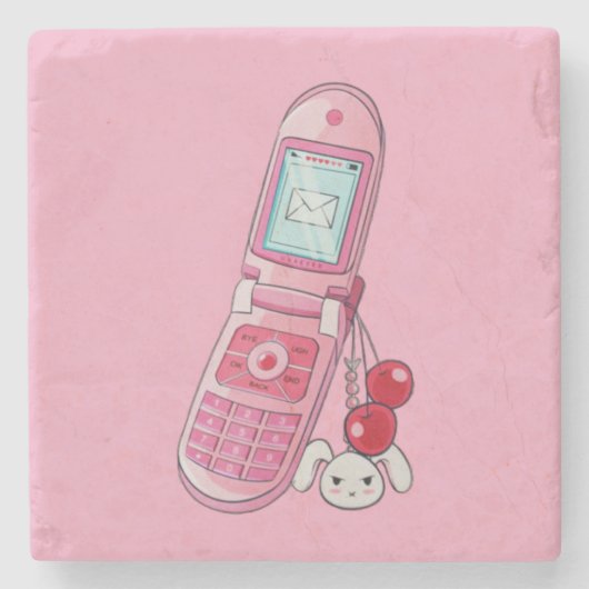 Cellphone Stone Onderzetter (Voorkant)