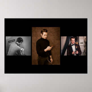 Cellphone Triptych Poster