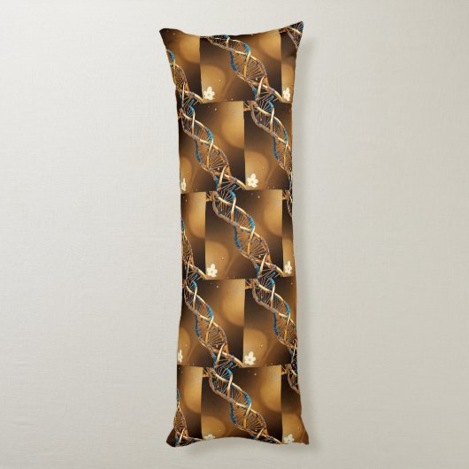 "Cellulair canvas" Lichaamskussen (Achterkant (Verticaal))