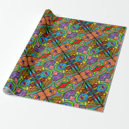 Cellulair Kunst Inpakpapier