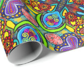 Cellulair Kunst Inpakpapier (Rol Hoek)