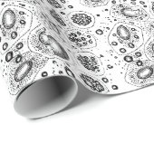 Cellulair ontwerp cadeaupapier (Rol Hoek)