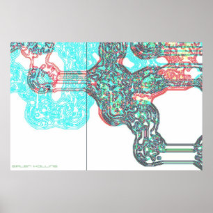 Cellulaire pijpleiding poster