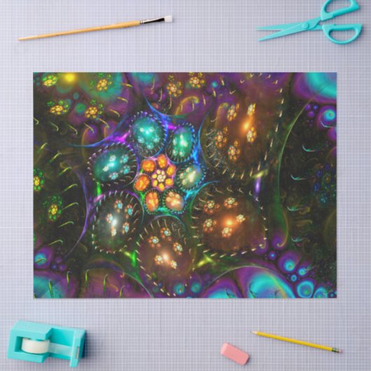 Cellulis 3D fractaal Tissuepapier (Craft)