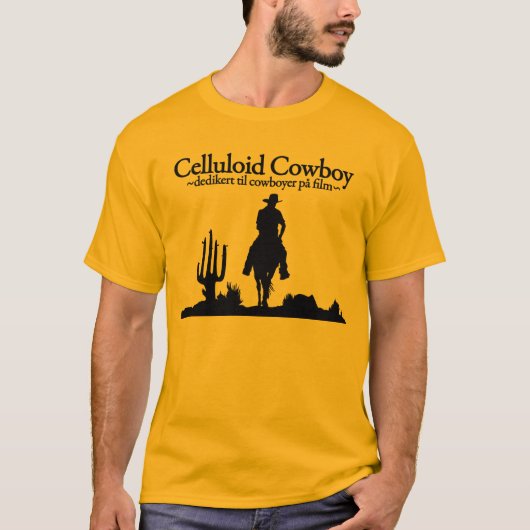 Celluloid Cowboy T-shirt (Voorkant)
