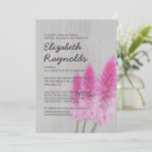  Celosia Bridal Shower Invitations Kaart (Staand voorkant)