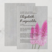  Celosia Bridal Shower Invitations Kaart (Voorkant / Achterkant)