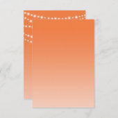 Celosia Oranje Twinkle Lights RSVP (Voorkant / Achterkant)