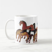 celpaard koffiemok (Links)