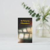 Cels Filmmaker Videograaf - Verticale kaart wissen Visitekaartje (Staand voorkant)