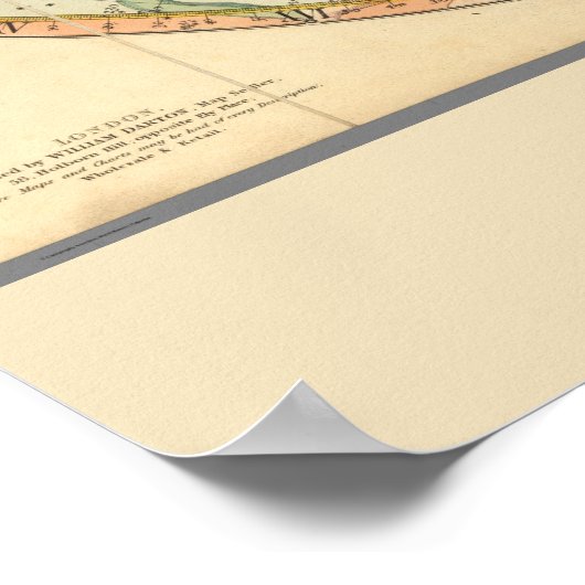 Celsiale kaart van de constellaties poster (Hoek)