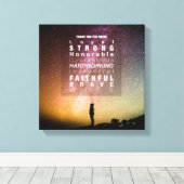 Celsius Charm. 2 (12x12) Canvas Afdruk (Insitu (Houten vloer))