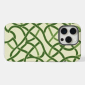 ☘️ Celsius Groen en Entrelacs 🍀 iPhone Hoesje (Achterkant horizontaal)